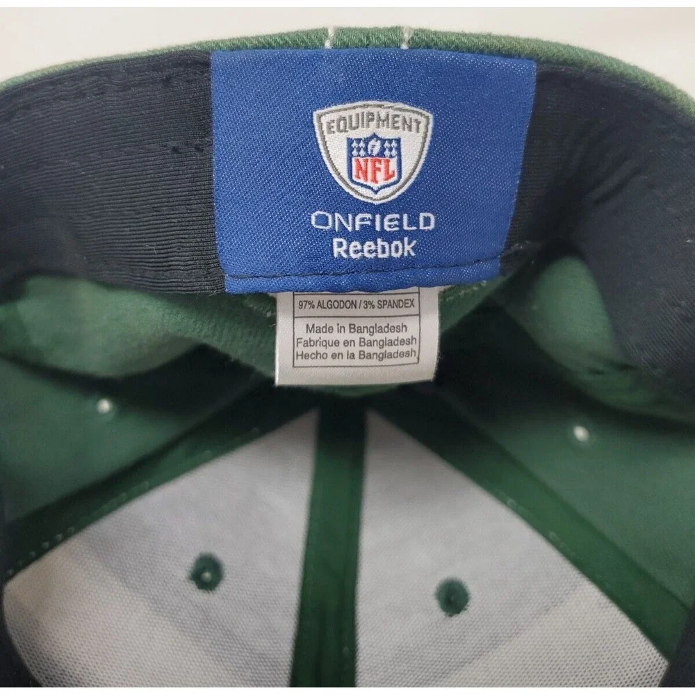 New York Jets Authentic Reebok On Field Stitched Fitted Hat Youth 4-7 Years